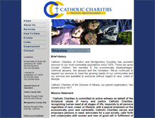 Tablet Screenshot of catholiccharitiesfmc.org